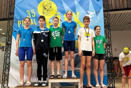 Fužinarjevi plavalci osvojili 9 medalj